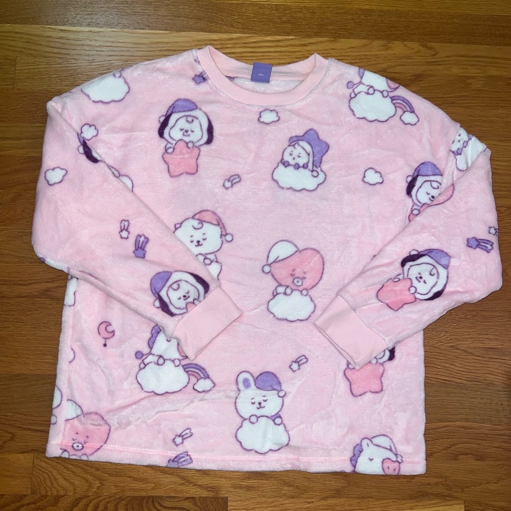 Cute Pink Fleece SET